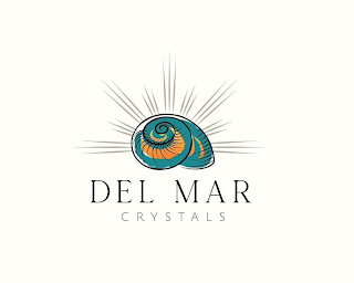 DEL MAR CRYSTALS logo