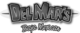 DEL MAR'S BAJA MEXICAN logo