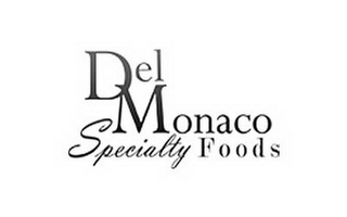 DEL MONACO SPECIALTY FOODS logo