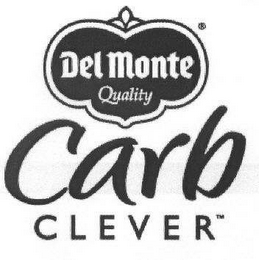 DEL MONTE CARB CLEVER logo