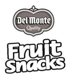 DEL MONTE QUALITY FRUIT SNACKS logo