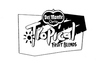 DEL MONTE QUALITY TROPICAL FRUIT BLENDS logo