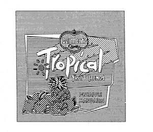 DEL MONTE QUALITY TROPICAL FRUIT BLENDS PINEAPPLE MANDARIN logo