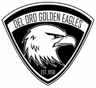 DEL ORO GOLDEN EAGLES EST. 1958 logo