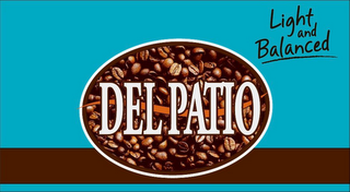 DEL PATIO LIGHT AND BALANCED logo