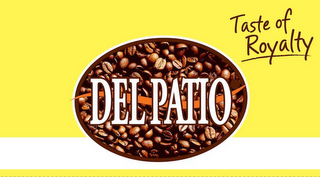 DEL PATIO TASTE OF ROYALTY logo