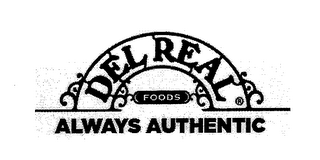 DEL REAL FOODS ALWAYS AUTHENTIC logo