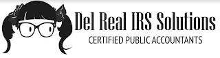 DEL REAL IRS SOLUTIONS CERTIFIED PUBLIC ACCOUNTANTS logo