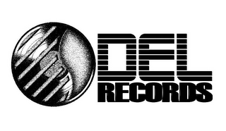 DEL RECORDS logo