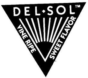 DEL-SOL VINE RIPE SWEET FLAVOR logo