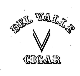 DEL VALLE CIGAR logo