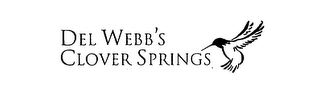 DEL WEBB'S CLOVER SPRINGS logo