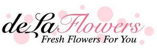 DELAFLOWERS FRESH FLOWERS FOR YOU logo