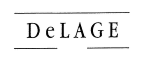 DELAGE logo