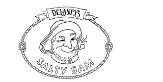 DELANEY'S SALTY SAM logo