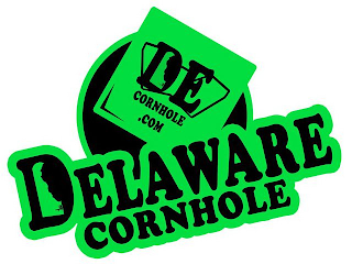 DELAWARE CORNHOLE DE .COM logo