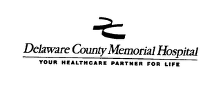 DELAWARE COUNTY MEMORIAL HOSPITAL YOUR HEALTHCARE PARTNER FOR LIFE logo