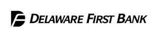 DELAWARE FIRST BANK logo
