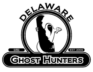 DELAWARE GHOST HUNTERS DGH EST. 2005 logo