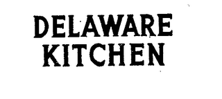 DELAWARE KITCHEN logo