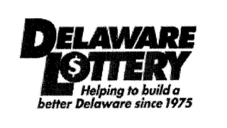 DELAWARE LOTTERY HELPING TO BUILD A BETTER DELAWARE SINCE 1975 logo