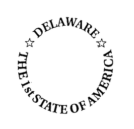 DELAWARE THE 1ST STATE OF AMERICA logo