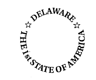 DELAWARE THE 1ST STATE OF AMERICA logo