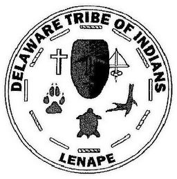 DELAWARE TRIBE OF INDIANS LENAPE logo