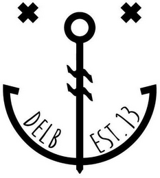 DELB EST. 13 logo
