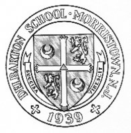 DELBARTON SCHOOL · MORRISTOWN, N.J. 1939 SUCCISA VIRESCIT logo