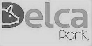 DELCA PORK logo