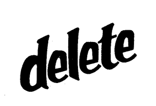 DELETE logo