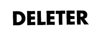 DELETER logo