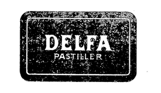 DELFA PASTILLER logo