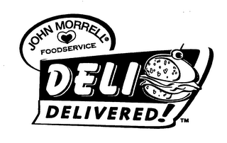 DELI DELIVERED! JOHN MORRELL FOODSERVICE logo