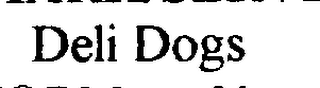 DELI DOGS logo