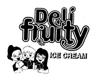 DELI FRUITY ICE CREAM logo