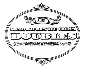 DELI SANDWICHES ICE CREAM DOUBLES logo