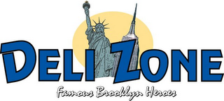 DELI ZONE FAMOUS BROOKLYN HEROES logo