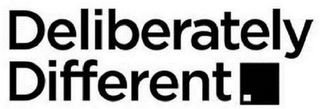 DELIBERATELY DIFFERENT. logo