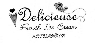 DELICIEUSE FRENCH ICE CREAM ARTISANALE logo