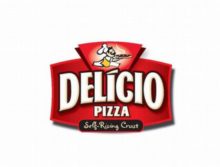 DELICIO PIZZA SELF-RISING CRUST logo
