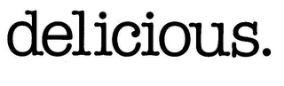DELICIOUS. logo
