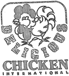 DELICIOUS CHICKEN INTERNATIONAL logo