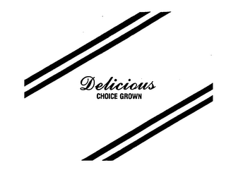 DELICIOUS CHOICE GROWN logo
