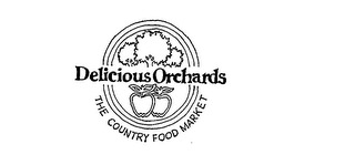 DELICIOUS ORCHARDS THE COUNTRY FOOD MARKET logo