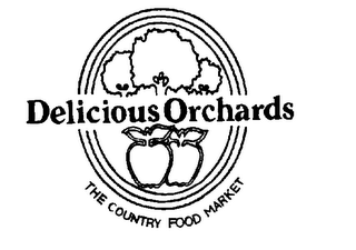 DELICIOUS ORCHARDS THE COUNTRY FOOD MARKET logo