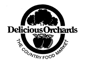 DELICIOUS ORCHARDS THE COUNTRY FOOD MARKET logo