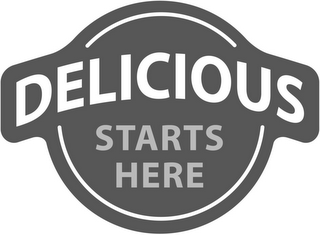 DELICIOUS STARTS HERE logo