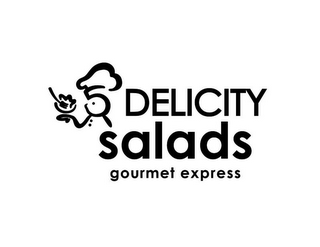 DELICITY SALADS GOURMET EXPRESS logo